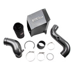 Wehrli 04.5-05 Duramax LLY 4in Stage 2 Intake Kit - Fine Texture Black