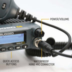 Rugged Radios Radio Kit Lite - Rambler G4 GMRS Mobile Radio with Stealth Antenna