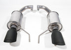 Roush 15-26 Mustang V6 / EcoBoost Black Tip Axle Back Exhaust
