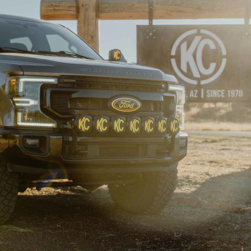 KC HiLiTES 17-24 Ford Super Duty GEN 4-5 Light Bar Mount Front Bumper