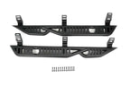 DV8 Offroad 24-25 Toyota Land Cruiser OE Plus Side Steps - Black Steel