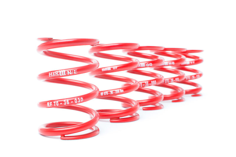 H&R 36mm ID Single Race Spring - 5.12in Length - 143lbs/in Spring Rate - 461lbs Block Load