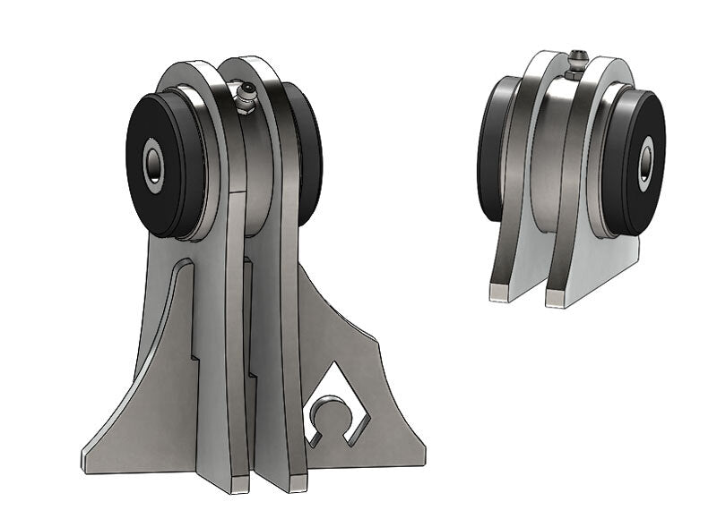 Artec Industries 97-06 Jeep Wrangler TJ Weld On Uca Brackets Daystar Bushings 7/16 In Hole