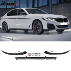 Fits 2021-2023 G30 G31 Rear Diffuser Type 2+Front Bumper Lip+Side Skir
