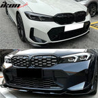 2023-2024 BMW G20 3-Series LCI & M340i MP Front Splitters Gloss Black