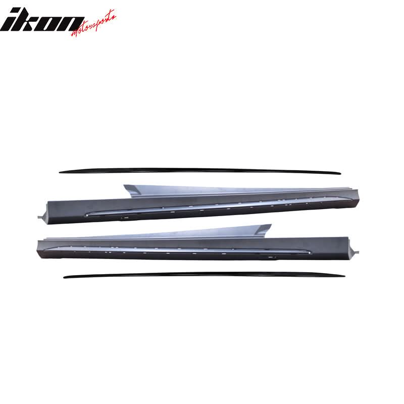 2015-2016 Benz W205 C63 Style Full PDC Front +Rear Bumper+Side Skirts