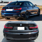 2019-2022 BBMW G20 M-Tech M Sport M340i Unpainted Rear Bumper Lip