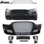 2013-2016 Audi A4 S4 RS4 Style Front Bumper Conversion No PDC W/Grille