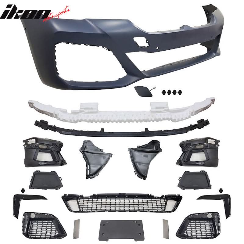 2021-2023 BMW G30 M Tech Front Rear Bumper Diffuser Lip Side Skirt
