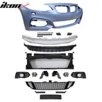 2014-2021 BMW F22 F23 M Sport Style Front Bumper Cover W/ Fog Lights