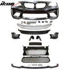 2014-2021 BMW F22 F23 2 Series PP Front Bumper Conversion + Front Lip
