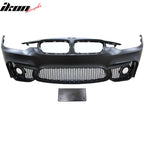 Fits 12-18 BMW F30 3Series M3 Front Bumper With Fog Cover