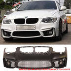Fits 11-13 E92 E93 2Dr LCI M4 Conversion Front+Rear Bumper Kit PP