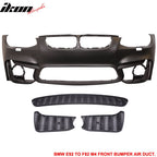 Fits 11-13 E92 E93 LCI M4 Conversion Front+Rear Bumper Polypropylene