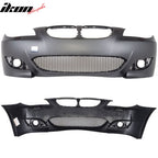 Fits 04-10 E60 E61 5-Series M5 Front Bumper Fog Cover-PP