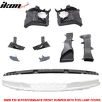 Fits 12-18 F30 M Performance Front Bumper Fog Cover PDC