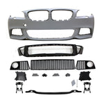 Fits 11-16 5-Series F10 M-T Msport Front Bumper Fog Cover Conversion
