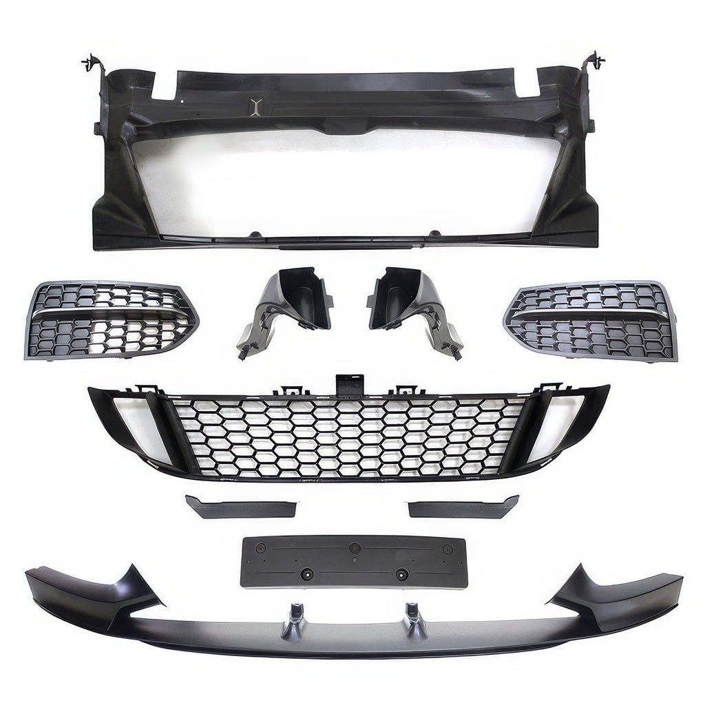 Fits 11-16 5-Series F10 M-T Msport Front Bumper Fog Cover Conversion