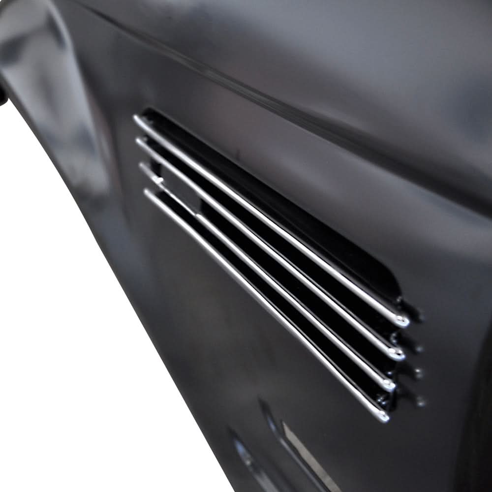 Fits 98-01 E46 M3 Metal Fenders + Chrome Side Vent