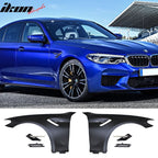 2017-2020 BMW 5-Series G30 G31 Metal Fenders With Chrome Side Marker
