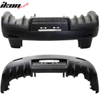 2008-2015 Mitsubishi Lancer EVO 1 Outlet Rear Bumper Conversion PP