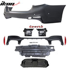 2017-2020 BMW G30 G31 5 Series CS Style Rear Bumper Cover Conversion