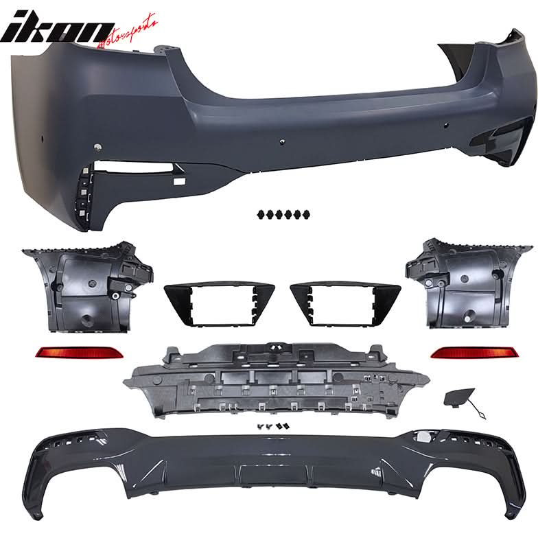 2021-2023 BMW G30 M Tech Front Rear Bumper Diffuser Lip Side Skirt