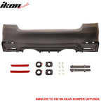 Fits 11-13 E92 E93 2Dr LCI M4 Conversion Front+Rear Bumper Kit PP