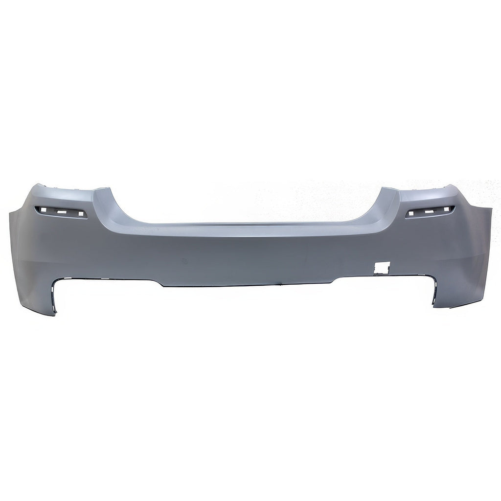 2011-2016 BMW F10 M-P Style Twin Muffler Dual Outlet Rear Bumper PP