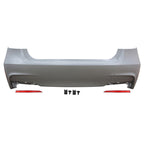 2012-2018 BMW F30 335i MP Single Muffler Twin Outlet Rear Bumper Cover