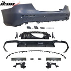 2021-2023 Benz W213 E-Class E63 Style Unpainted Rear Bumper Cover