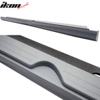2007-2013 Benz W221 S CLASS AMG Style Unpainted Black Side Skirts PP