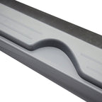 2007-2013 Benz W221 S CLASS AMG Style Unpainted Black Side Skirts PP