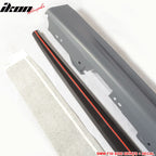 Fits 12-18 F30 PP Msport Side Skirts Rocker Panel + Splitter Extension
