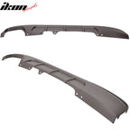 2011-2016 BMW F10 MP Style Rear Bumper Lip Diffuser Single Outlet PP
