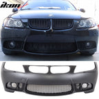 Fits 09-11 E90 3-Series M3 PP Front Bumper + Foglight Fog Lamp
