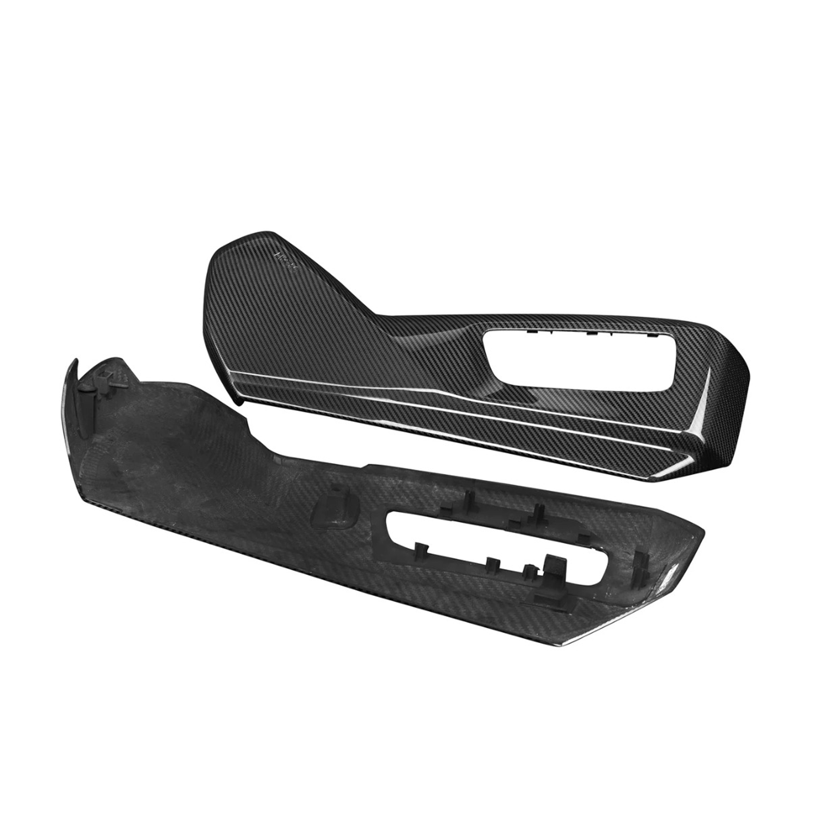 Dry Carbon Fiber Interior Seat Side Trim Panels for BMW G90 G99 M5 - Bull Boost Performance