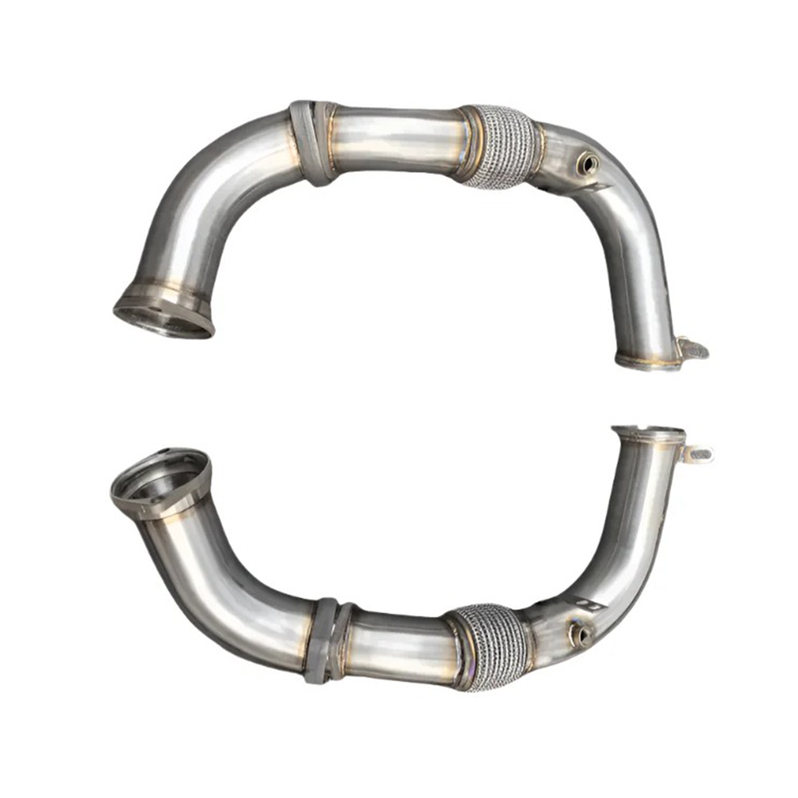 Catless Exhaust Downpipes for BMW M5 G90 G99 S68 - Bull Boost Performance