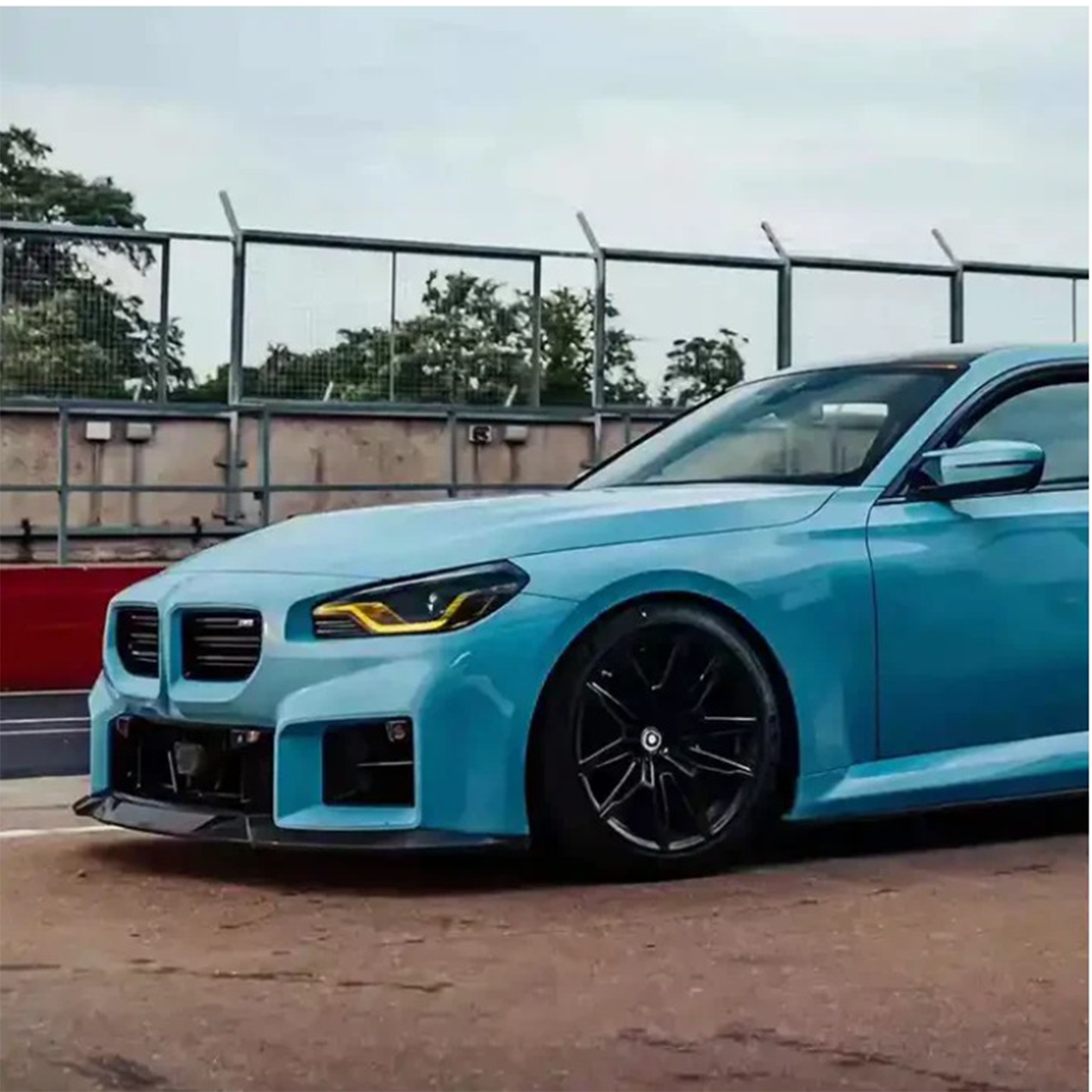 Carbon Fiber Front Splitter Lip for BMW G87 M2 - Bull Boost Performance