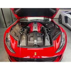 Dry Carbon Fiber Engine Interior Kit for Ferrari 812 Superfast by Stratec Systems