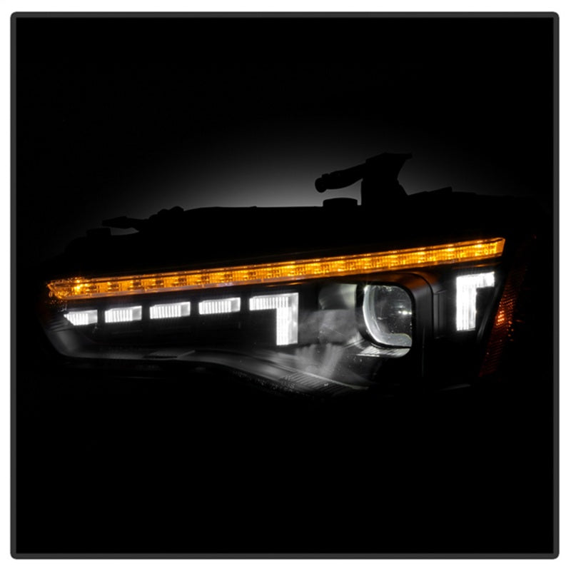 Spyder 13-17 Audi A5 HID Model Only High-Power Headlight - Black (PRO-YD-AA513HIDAP-SEQGR-BK)