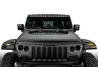 Oracle Jeep Wrangler JL/Gladiator JT Integrated Windshield LED Light Bar System