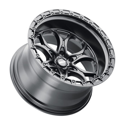 Weld Off-Road W108 20X10 Ledge 6X135 ET13 BS6.00 Satin Black / Black Ring 87.1