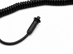 Black Pin Head Momentary Push Button Switch w/ 6' Retractable Cord – 810101B - Granatelli Motor Sports