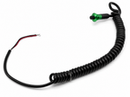 Green Pin Head Momentary Push Button Switch w/ 6' Retractable Cord – 810101GR - Granatelli Motor Sports