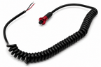Red Pin Head Momentary Push Button Switch w/ 6' Retractable Cord – 810101R - Granatelli Motor Sports