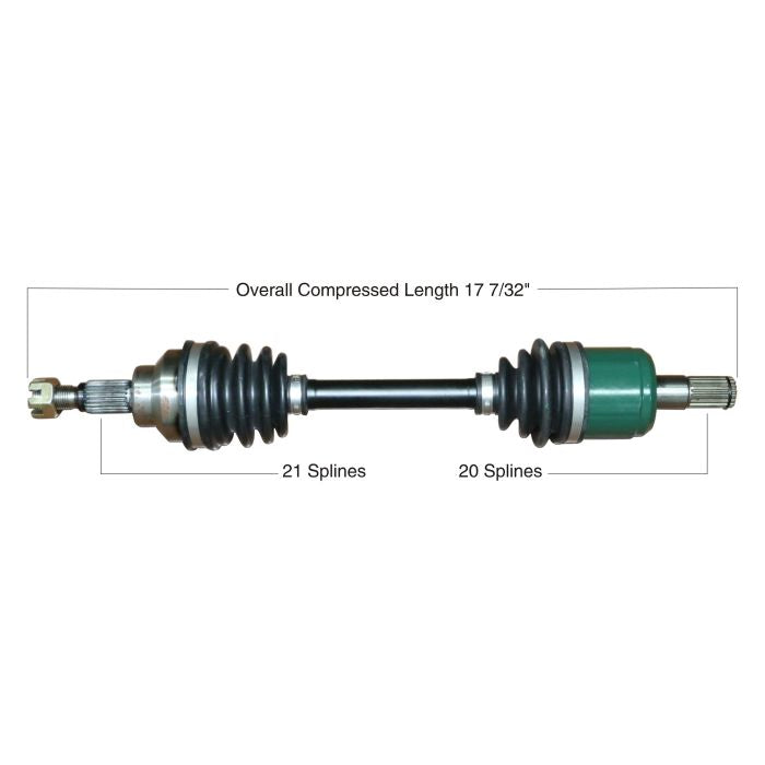 TYTANEUM OE REPLACEMENT CV AXLE HONDA FRONT LEFT
