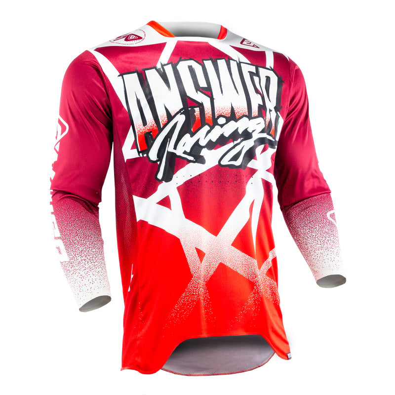 Answer 26 LE Elite Chaos Artifacts Jersey 50 Years Dark Red/Red/White - Medium