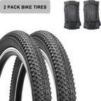 Mountain Bike Tires (2-Pack) - 20/24/26 Inch
