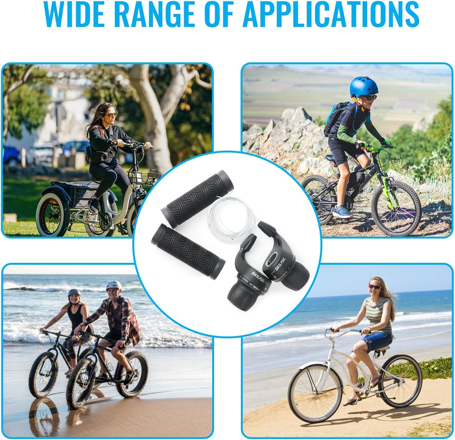 Bicycle 21-Speed Twist Shifter Set